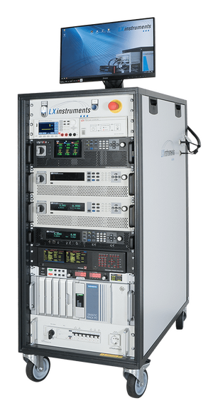 Testsystem auf Rädern zur Systemintegration von AC & DC Power