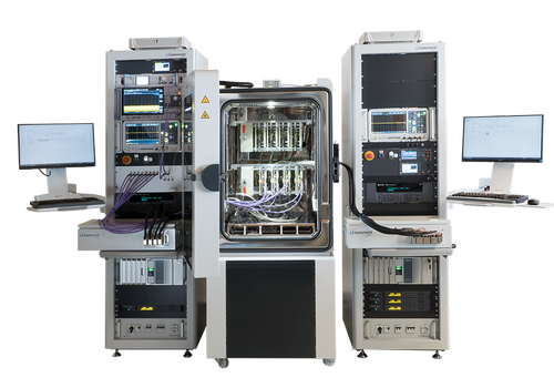 Umfangreiches HF Funktionstestsystem mit Hochfrequenz