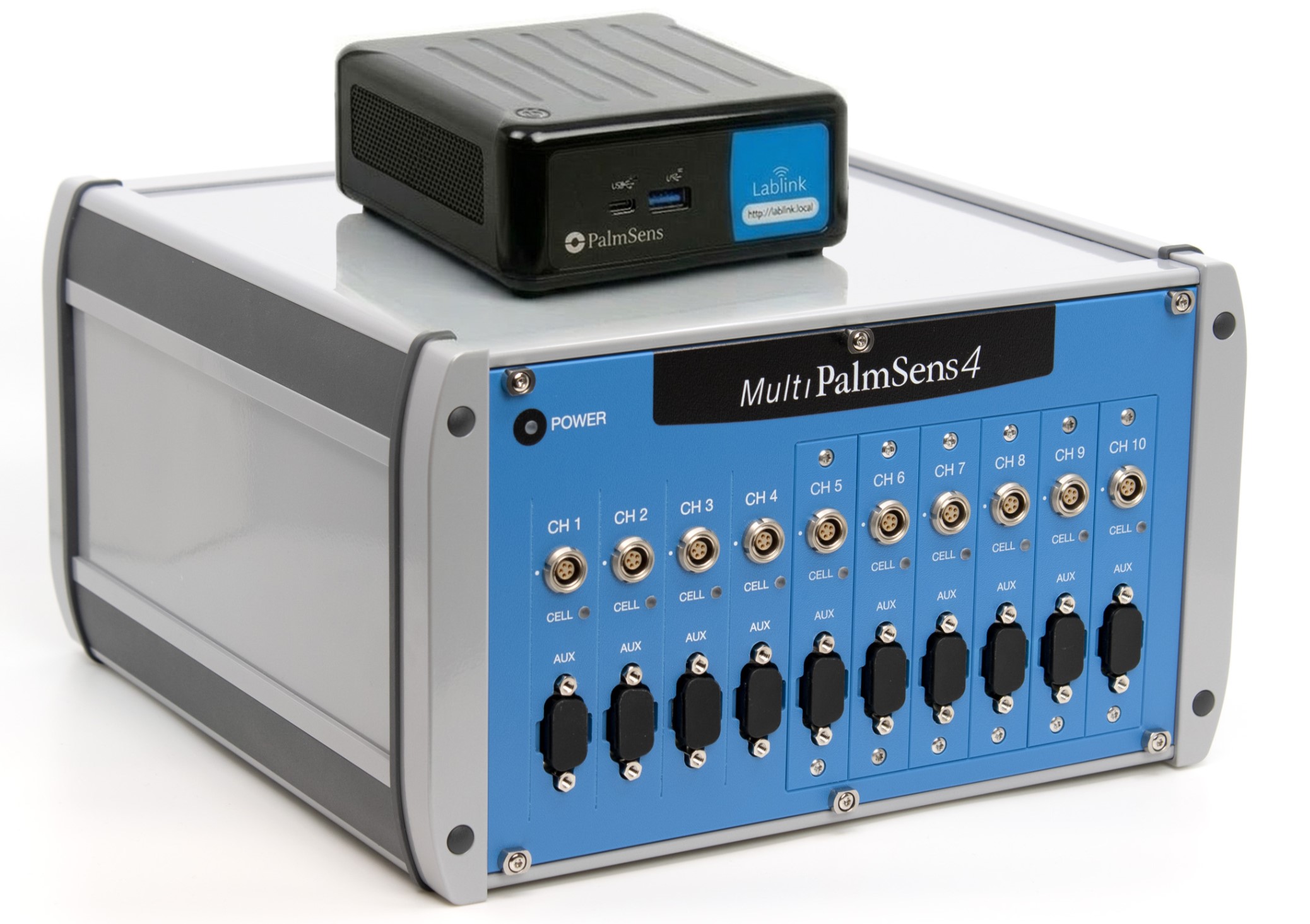 PalmSens C-LABHUB-S512C-R8C | Ansicht: Anwendung
