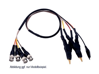 Cable set | for LCR-81xx & 821: 4 wire - DC